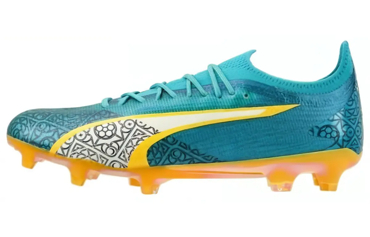 PUMA Ultra Ultimate FG Firm Ground Natural Grass Cushioning Abrasion Resistant Cushioning, Wear Resistant Soccer Shoes