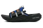 Under Armour Alpha Rubber Sole Slide Slippers Unisex Black Blue