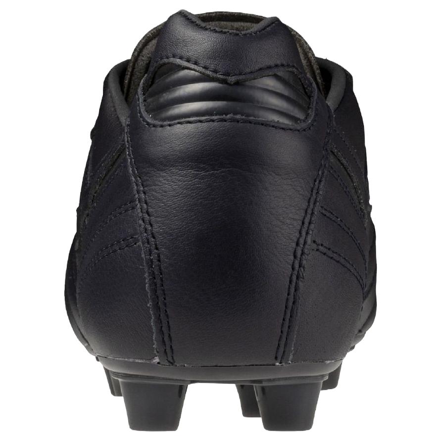 Mizuno MORELIA 2 Artificial Leather, Leather Slip Resistant Abrasion Resistant Soccer Shoes Unisex Black