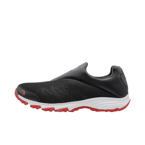 THE NORTH FACE Slip Resistant, Abrasion Resistant, Lightweight Low top Casual Shoes Men's Black Red