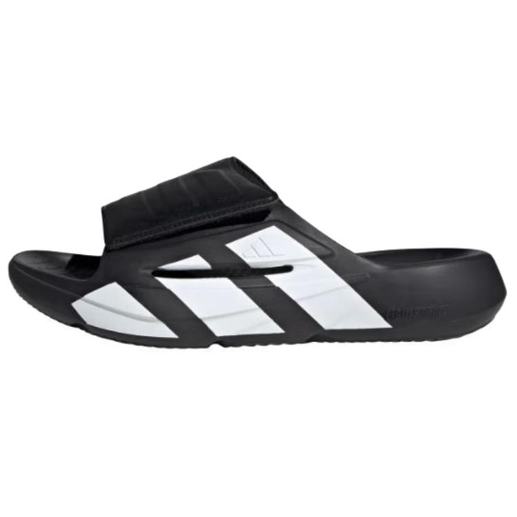 Шлепанцы adidas Sportswear Lightblaze Slide (черно-белые)