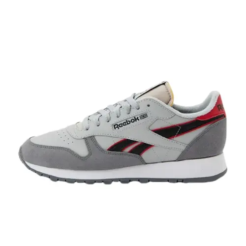 Reebok Classic Leather 'Pure Grey Vector Red'
