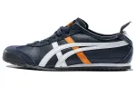 Onitsuka Tiger MEXICO 66 Casual Shoes Unisex Low Top Navy Blue/White/Yellow