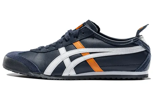 Onitsuka Tiger MEXICO 66 Casual Shoes Unisex Low Top Navy Blue/White/Yellow