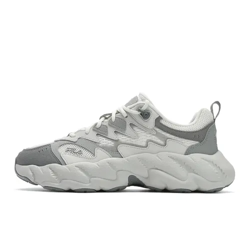 FILA Fern2 Cushioning Abrasion Resistant Low top Casual Shoes Men's Gray