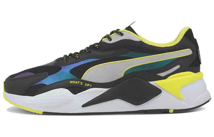 Emoji x PUMA RS X Mesh, Textile Cushioning Breathable Lightweight Abrasion Resistant