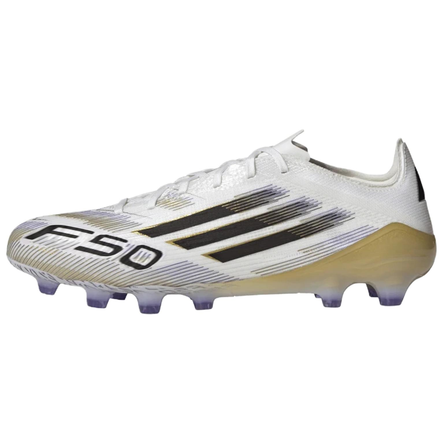 Adidas F50 PRO Abrasion Resistant Soccer Shoes Men’s White Black