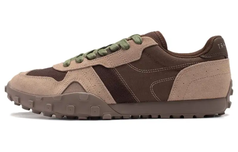 Li Ning Cloud Sichuan Collection VTNG Slip Resistant Abrasion Resistant Low top Casual Shoes Men's Umber