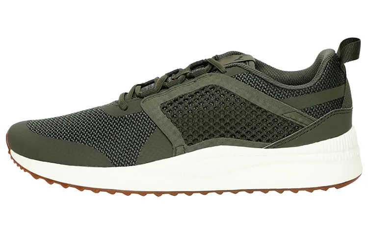 PUMA Pacer Next Net Low Running Shoes Armygreen 'Army Green White' Women's