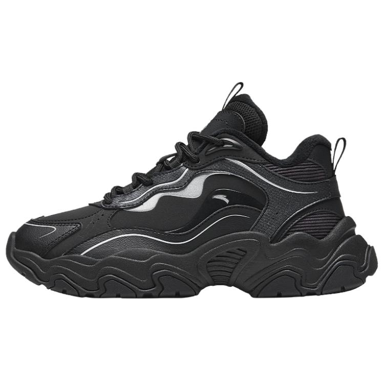 Anta Meteorite Fleece Lined Fashion Comfortable Versatile Cushioning Slip Resistant Abrasion Resistant Low top