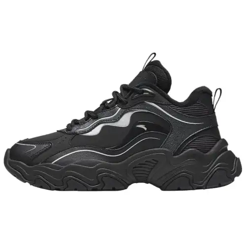 Anta Meteorite Fleece Lined Fashion Comfortable Versatile Cushioning Slip Resistant Abrasion Resistant Low top