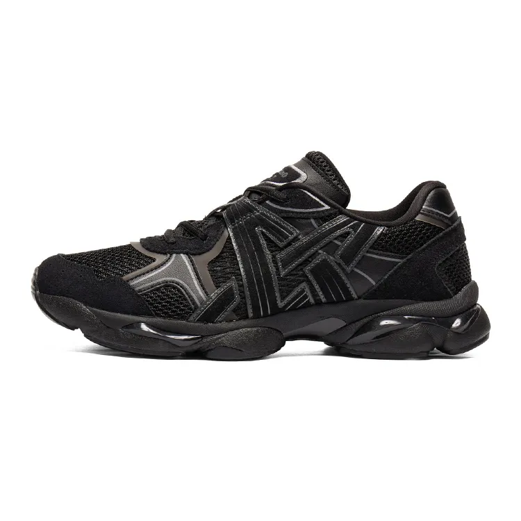 Onitsuka Tiger TIGRUN Artificial Leather Abrasion Resistant Low top Casual Shoes Unisex Black