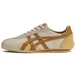 Onitsuka Tiger Runspark Slip Resistant Abrasion Resistant Low top Casual Shoes Unisex Beige Yellow