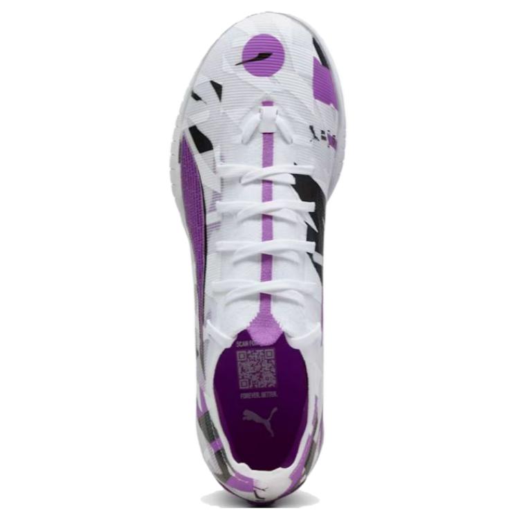 PUMA ULTRA 5 Soccer Shoes Unisex White Purple