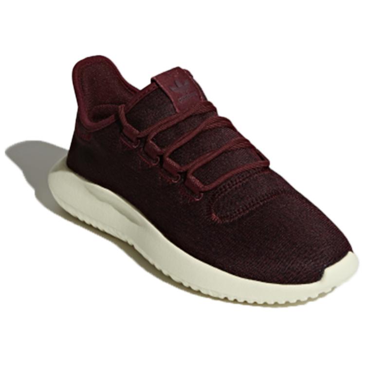Женские кроссовки adidas originals Tubular Shadow (каштаново-красные) — 栗红 — фото 3