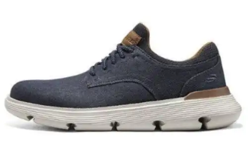 Skechers Comfortable Low top Casual Shoes Men's Marine Blue