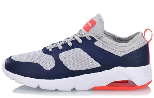 Li Ning Synthetic Leather Cushioning Abrasion Resistant Slip Resistant Low top Casual Shoes Unisex