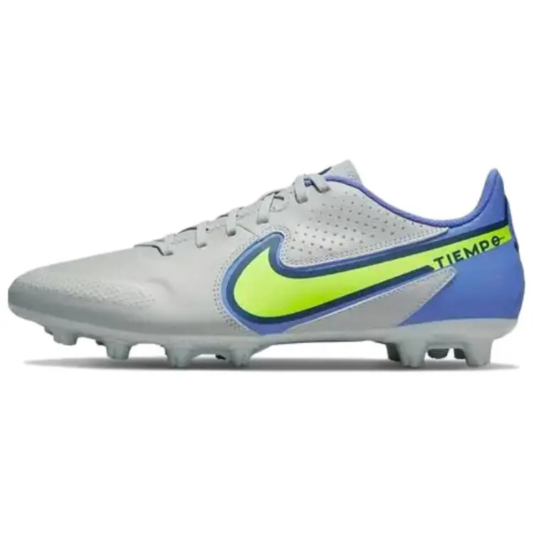 Nike Tiempo Legend 9 Academy HG Hard Ground Grey Soccer Spike 'Grey Green'