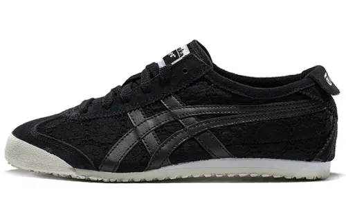 Onitsuka Tiger MEXICO 66 Slip Resistant Low top Casual Shoes Women's Black