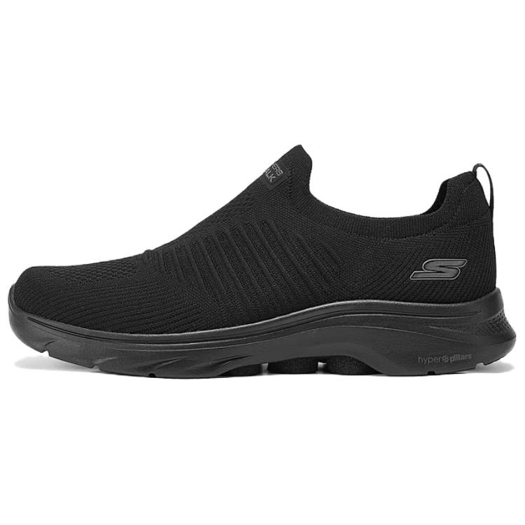 Skechers GO WALK 7 Abrasion Resistant Low top Casual Shoes Men’s Black