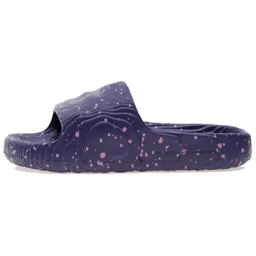Adidas Adilette 22 Slides Collegiate Purple Core Black Preloved Purple Women's