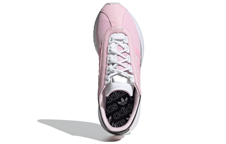 Женские кроссовки adidas originals SL (черно-розовые) — фото 5