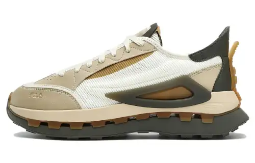 FILA Km Athletic Shoes 'White Beige Green'