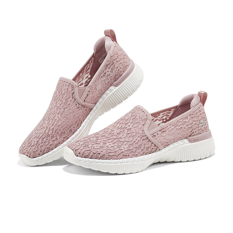 Skechers GO WALK SMART 3 Abrasion Resistant Breathable Low top Casual Shoes Women’s Pink