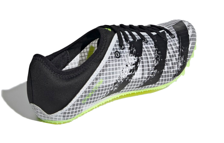 Кроссовки adidas Sprintstar Spikes SG (черно-зеленые) — фото 4