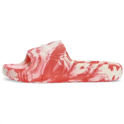 Adidas Adilette 22 Slides 'Ivory Solar Red'