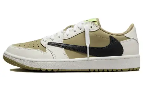 Air Jordan 1 Low Golf X Travis Scott 'Olive'