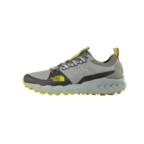 THE NORTH FACE Soft And Comfortable Slip Resistant Abrasion Resistant Low top Casual Shoes Men's Green