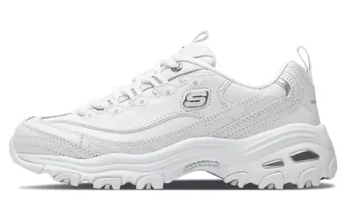 Skechers DLITES Low top Casual Shoes Women's White