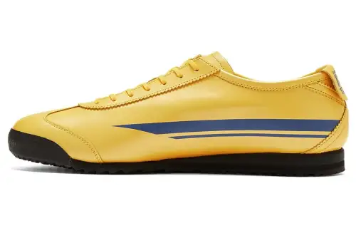 Onitsuka Tiger MEXICO 66 Comfortable Cushioning Slip Resistant Abrasion Resistant Low top Casual Shoes Unisex Yellow