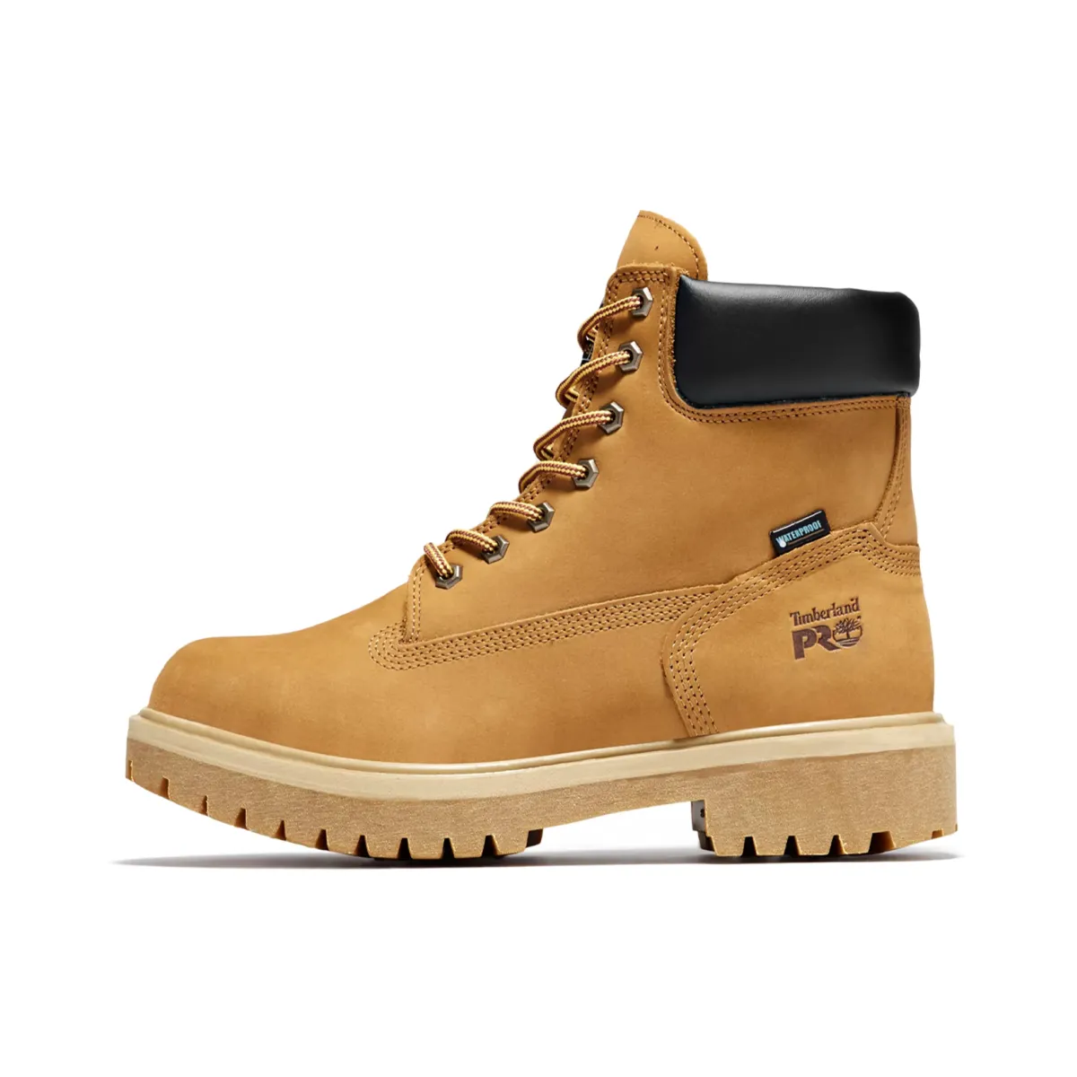 Timberland 6 Inch Pro Direct Attach 'Wheat Nubuck'