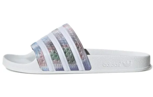 Adidas Originals Adilette 'White Purple' Women's