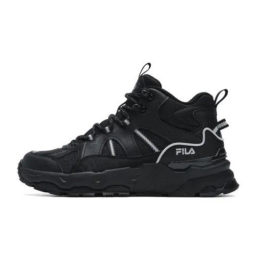 FILA TREK 1S MID WE Fleece Lined Baby's Breath 1S Fashion Individual Trendy Classic Vintage Versatile Comfortable