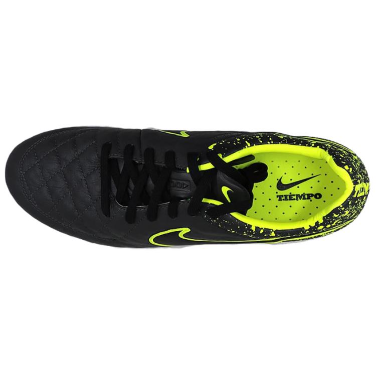 Nike Tiempo Legend 5 Soccer Shoes Men’s Low Top Electric Glow Flint Stones Ink Splatter