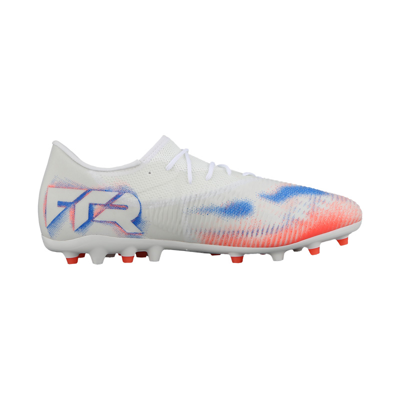 PUMA FUTURE 8 MG Multi Ground Abrasion Resistant Soccer Shoes Unisex White Red