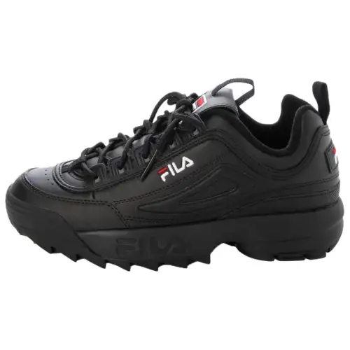 FILA Disruptor 2 Cushioning Lightweight Low top Casual Shoes Women's Black
