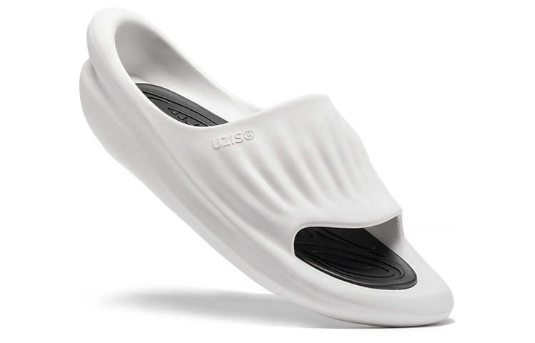 UZIS THE STEP EVA Totem Slide Slippers Unisex White