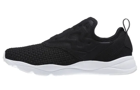 Reebok Furylite Slip On Woven 'Black' Women's