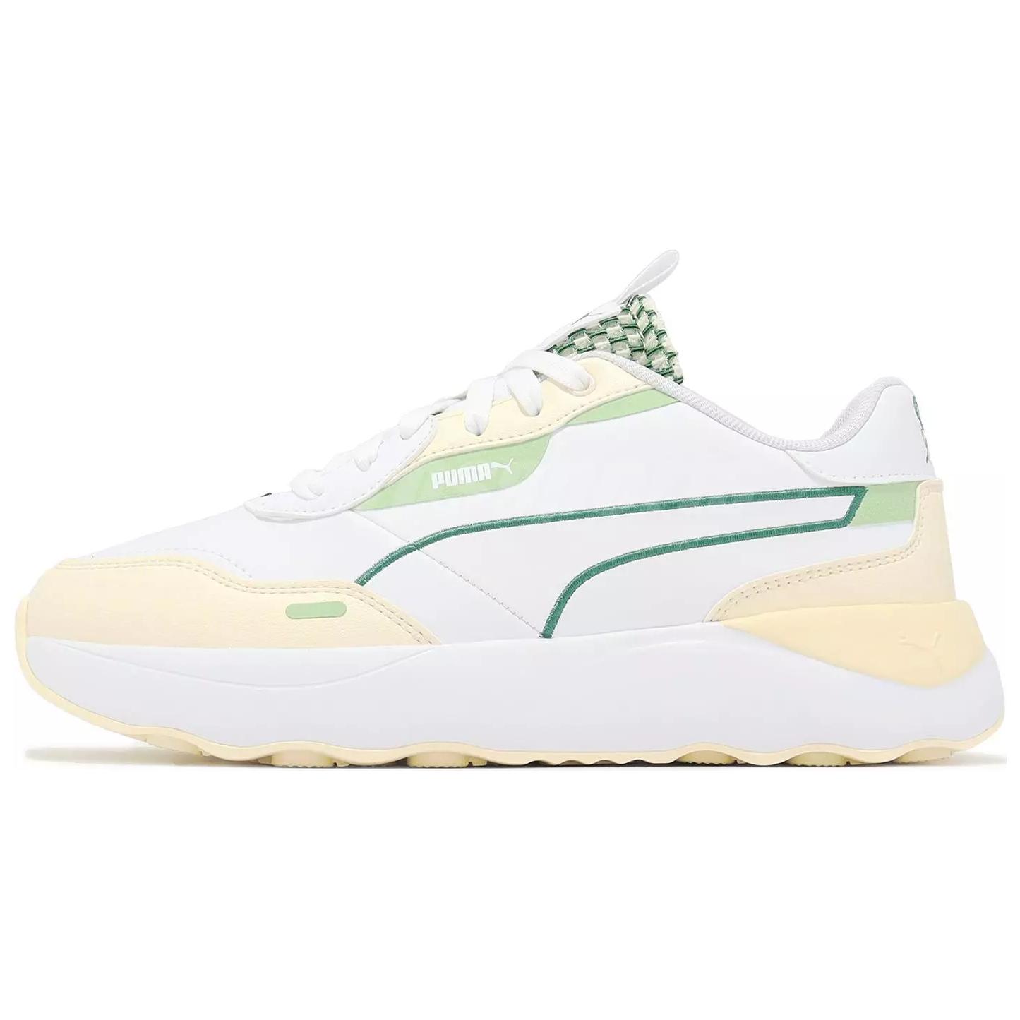 PUMA Runtamed Low top Casual Shoes Women's White Green
