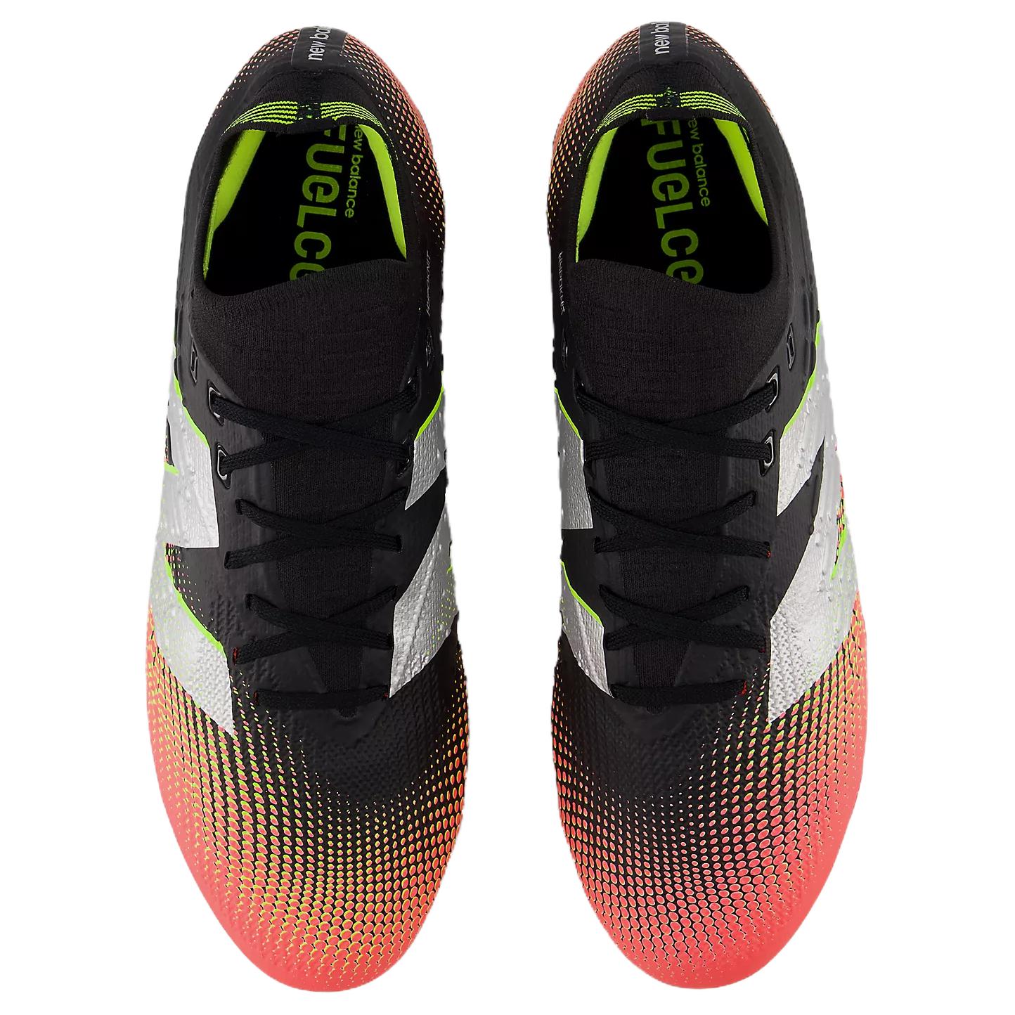 New Balance Tekela Pro Low Laced Fg V4 Black Neo Flame Clementine