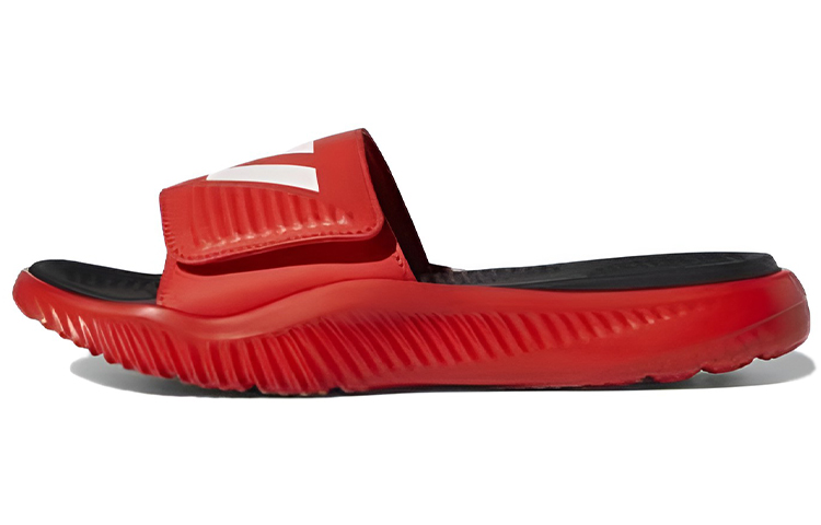 Женские шлепанцы adidas Alphabounce Slide (черно-белые)