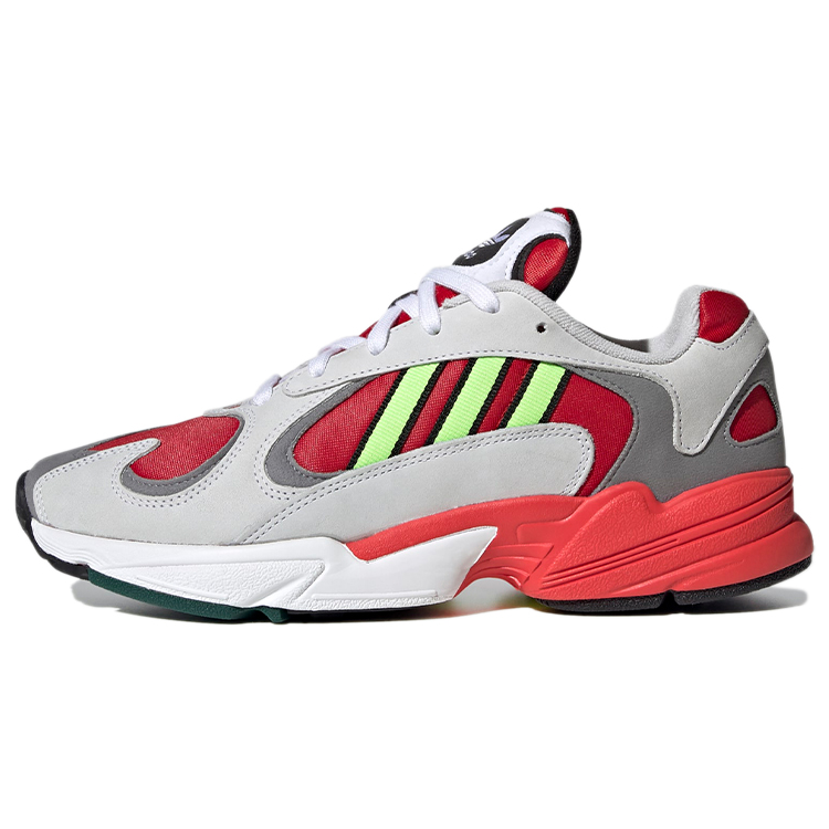 Adidas Originals Yung 1 Casual Shoes Women's Low Top Red/Gray/White
