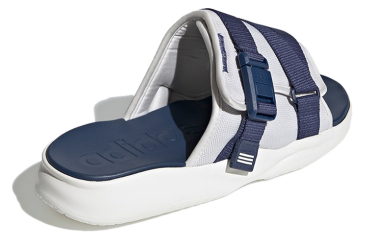 Шлепанцы adidas neo Utx Sandal (сине-серые) — фото 4