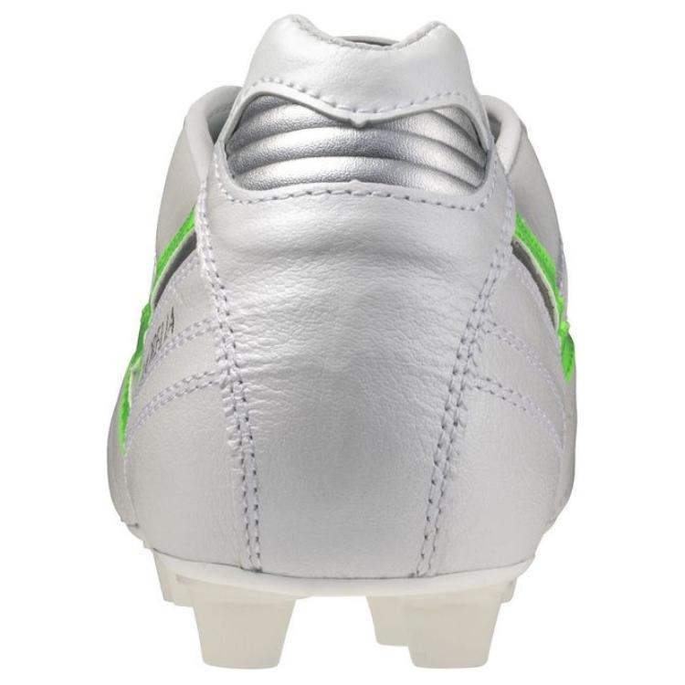 Mizuno MORELIA 2 Slip Resistant Abrasion Resistant Soccer Shoes Unisex White Green