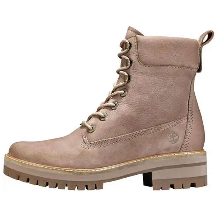 Timberland Courmayeur Valley Crew Combat Boots Women's Light Brown