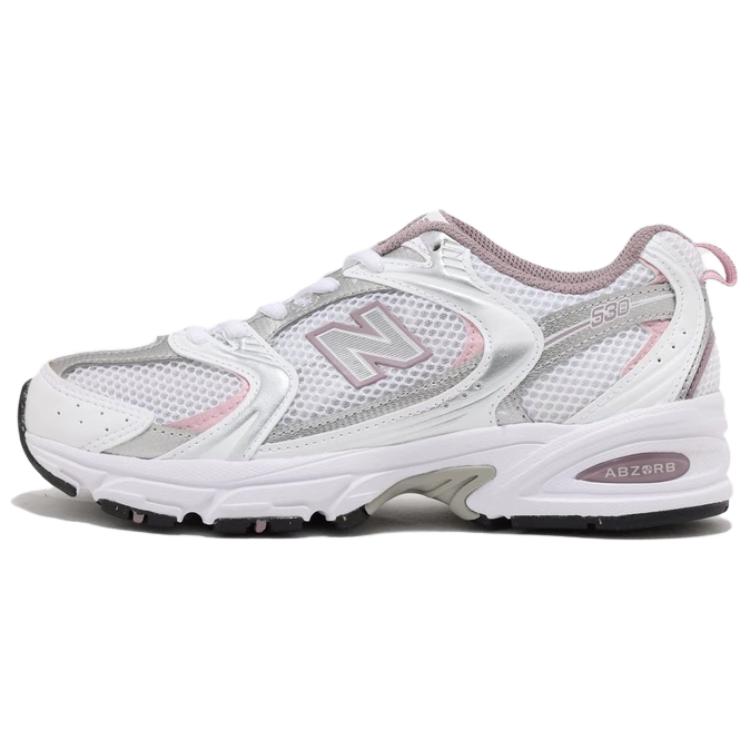 New Balance NB 530 comfortable, versatile, wear-resistant, low-cut lifestyle shoes, same style for men and women, off-white